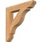 Ekena Millwork Funston Slat Smooth Bracket, Western Red Cedar, 3 1/2"W x 22"D x 22"H BKT04X22X22FST06SWR - alternate 1